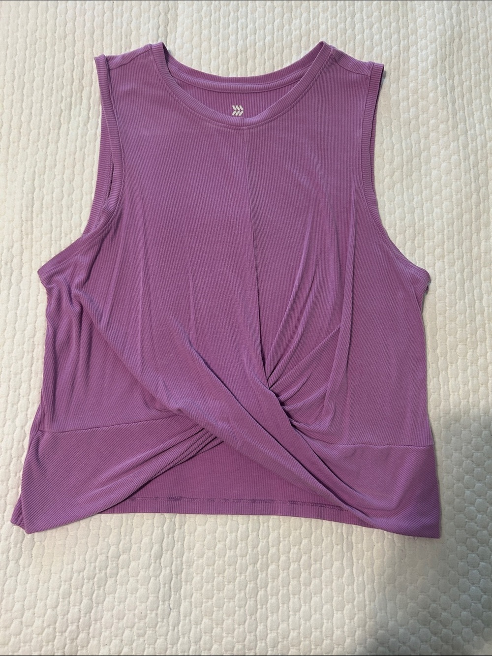 Women’s Purple Wrap Tank Top